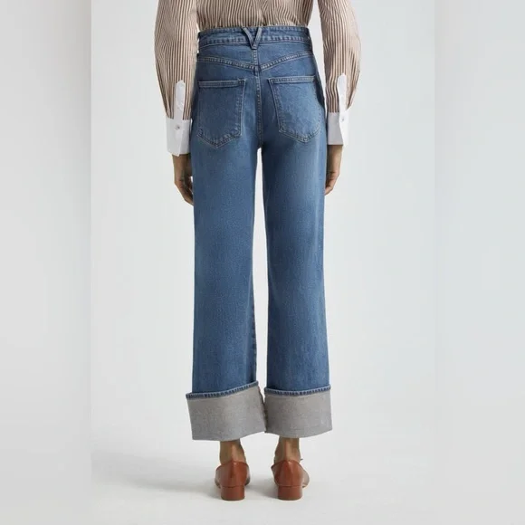 Veronica Beard Blue Ankle Jeans